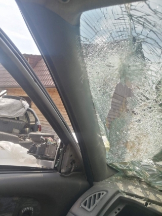 Накладка на стойку, SUZUKI, CULTUS, GD31W, G16A, 1997, F, L, верх