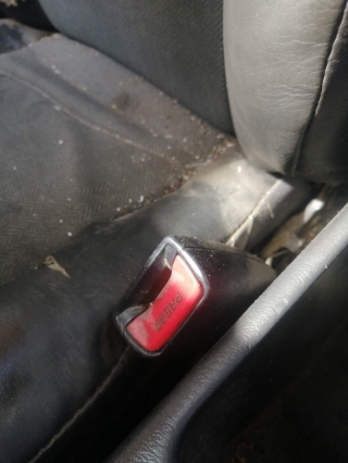 Фиксатор ремня безопастности, TOYOTA, CALDINA, CT196, 2C-T, 1994, F, R