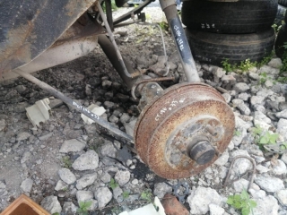 Трос ручника, TOYOTA, CALDINA, CT196, 2C-T, 1994, L