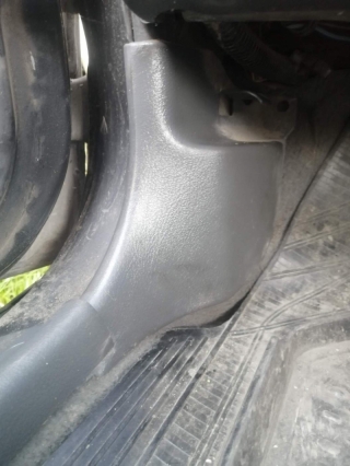 Накладка на стойку, MITSUBISHI, MIRAGE, CB3A, 4G91, 1993, F, L, низ