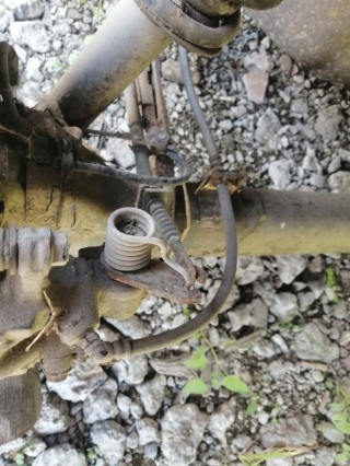 Трос ручника, NISSAN, CEFIRO, A32, VQ20DE, 1998, L