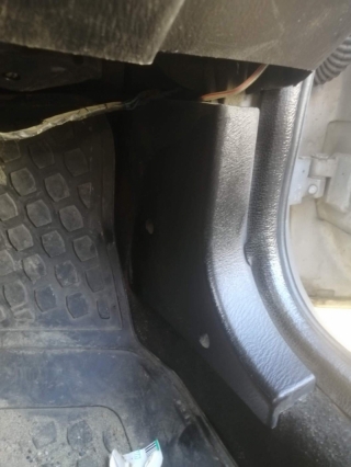 Накладка на стойку, LIFAN, BREEZ, 520, LF479Q3, 2008, F, R, низ