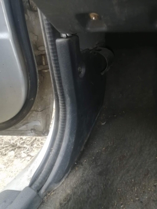 Накладка на стойку, MITSUBISHI, CHARIOT, N43W, 4G63, 1996, F, L, низ