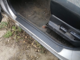 Накладка на порог внутренняя, MITSUBISHI, CHARIOT, N43W, 4G63, 1996, F, L