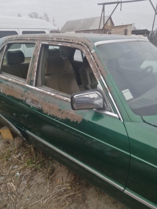 Проводка двери, MERCEDES BENZ, S-CLASS, W126, M117 E50, F, R