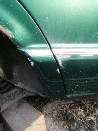 Накладка на крыло, MERCEDES BENZ, S-CLASS, W126, M117 E50, R, R