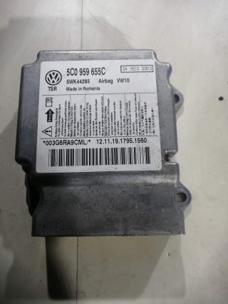 Блок управления airbag, SKODA, YETI, 0F0F, CBZB TSI, 2012, 5C0959655