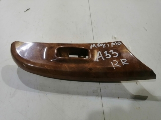 Накладка кнопки стеклоподъемника, NISSAN, MAXIMA, A33, VQ20DE, 2003, R, R, 82960-2Y100