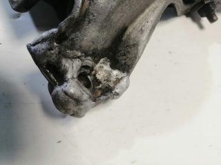 Крепление опоры двигателя, AUDI, 80, B3, 1991, R, нижнее