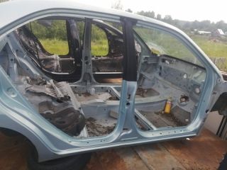 Порог со средней стойкой, TOYOTA, PRIUS, NHW10, 1NZ-FXE, 1998, R