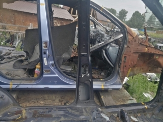 Порог со средней стойкой, MITSUBISHI, RVR SRXM SPORTS-GEAR, N23W, 4G63, 1994, L