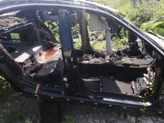 Порог со средней стойкой, BMW, 3-SERIES, E46, M54B22, 2001, R