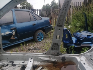 Порог со средней стойкой, VOLKSWAGEN, PASSAT B5, 3B3, AWM, 2001, R