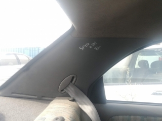 Накладка на стойку, SUZUKI, BALENO, SY416, G16B, 1997, R, L, верх