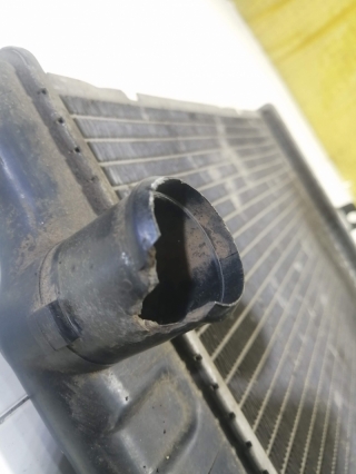 Радиатор охлаждения двигателя, NISSAN, BLUEBIRD, SU14, CD20, 1998