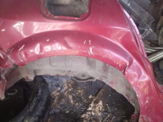Крыло, RENAULT, MEGANE, LM05, K4MC813, 2007, R, R