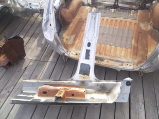 Порог со средней стойкой, VOLKSWAGEN, PASSAT CC, 358, CDAB, 2010, R, 3С0802308