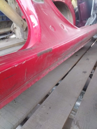 Порог со средней стойкой, TOYOTA, FUNCARGO, NCP25, 1NZ-FE, 2001, R