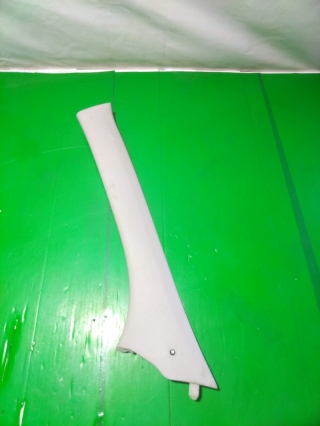 Накладка на стойку, RENAULT, MEGANE, KZ0U, K4M839, 2012, F, L, верх, 769120011R