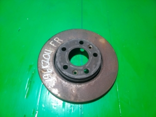 Диск тормозной, RENAULT, MEGANE, KZ0U, K4M839, 2012, F