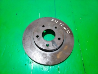 Диск тормозной, NISSAN, CEFIRO, A32, VQ20DE, 1998, F, L