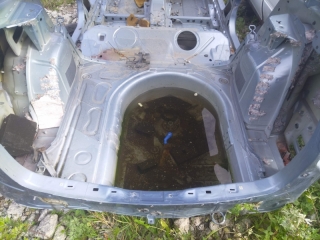 Панель кузова задняяя, SKODA, FABIA, 5J5, CFNA, 2010, R