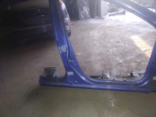 Порог со средней стойкой, KIA, RIO, JB, G4EE, 2011, R