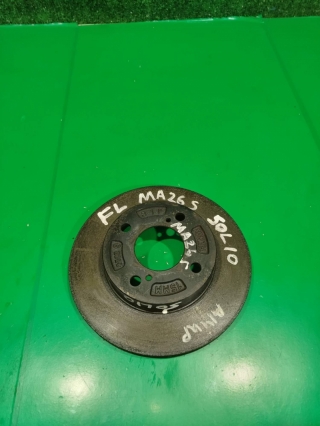 Диск тормозной, SUZUKI, SOLIO, DBA, K12C, 2018, F