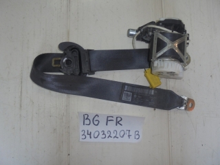Ремень безопасности, VOLKSWAGEN, PASSAT B6, 3C2, CDA BZB, 2008, F, R, 34032207B