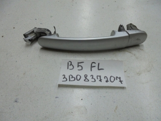 Ручка двери внешняя, VOLKSWAGEN, PASSAT B5, 3B3, AWM, 2001, F, L, 3B0838207