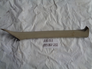 Накладка на стойку, AUDI, 80, B3, PP, 1991, F, R, верх