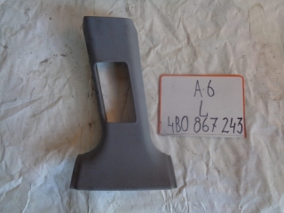 Накладка на стойку, AUDI, A6, C5, ALF, 1998, L, верх, 4B0867243