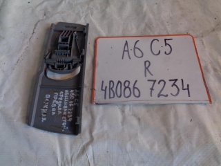 Накладка на стойку, AUDI, A6, C5, ALF, 1998, R, верх, 4B0867244