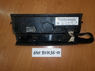 Блок управления климат- контролем, BMW, 3-SERIES, E90, N46B, 2006, 64119117136-01