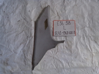 Накладка на стойку, BMW, 3-SERIES, E36, M50, 1998, R, L, верх, 51.43-1960681