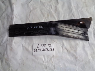 Накладка на порог внутренняя, BMW, 3-SERIES, E36, M50, 1998, R, L, 5147-81192639