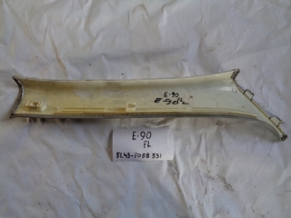 Накладка на стойку, BMW, 3-SERIES, E90, N46B, 2006, F, L, верх, 51.43-705833