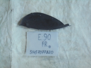 Накладка на торпеду, BMW, 3-SERIES, E90, N46B, 2006, F, R, 51457077820