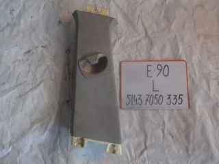 Накладка на стойку, BMW, 3-SERIES, E90, N46B, 2006, L, верх, 51.43 7050 335