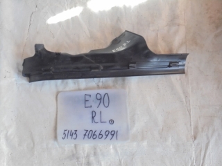 Накладка на порог внутренняя, BMW, 3-SERIES, E90, N46B, 2006, R, L, 51437066991