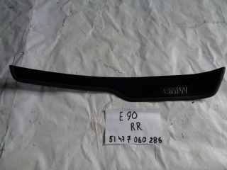 Накладка на порог внутренняя, BMW, 3-SERIES, E90, N46B, 2006, R, R, 51477060286