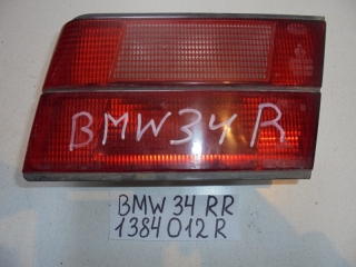 Фонарь в крышку багажника, BMW, 5-SERIES, E34, M20B20, R, 1384012