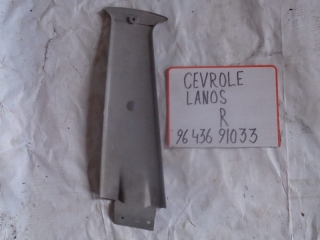 Накладка на стойку, CHEVROLET, LANOS, T100, A15SMS, 2006, R, верх, 9643691033
