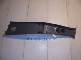 Накладка на стойку, PEUGEOT, 406, 8B, PSA6FZ10LT, 2003, R, верх, 9616351277