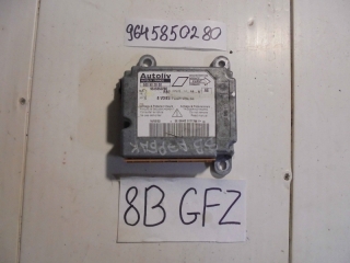 Блок управления airbag, PEUGEOT, 406, 8B, PSA6FZ10LT, 2003, 9645850280