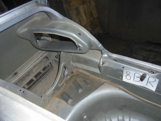 Панель кузова задняяя, PEUGEOT, 406, 8B, PSA6FZ10LT, 2003, R