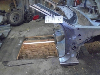 Стойка кузова, PEUGEOT, 406, 8B, PSA6FZ10LT, 2003, F, R