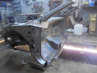 Стойка кузова, PEUGEOT, 8B, PSA6FZ10LT, 2003, F, L