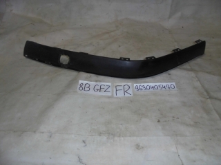 Молдинг бампера, PEUGEOT, 406, 8B, PSA6FZ10LT, 2003, F, R, 9630405470