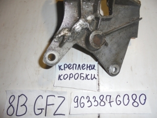 Крепление опоры кпп, PEUGEOT, 406, 8B, PSA6FZ10LT, 2003, 9633876080